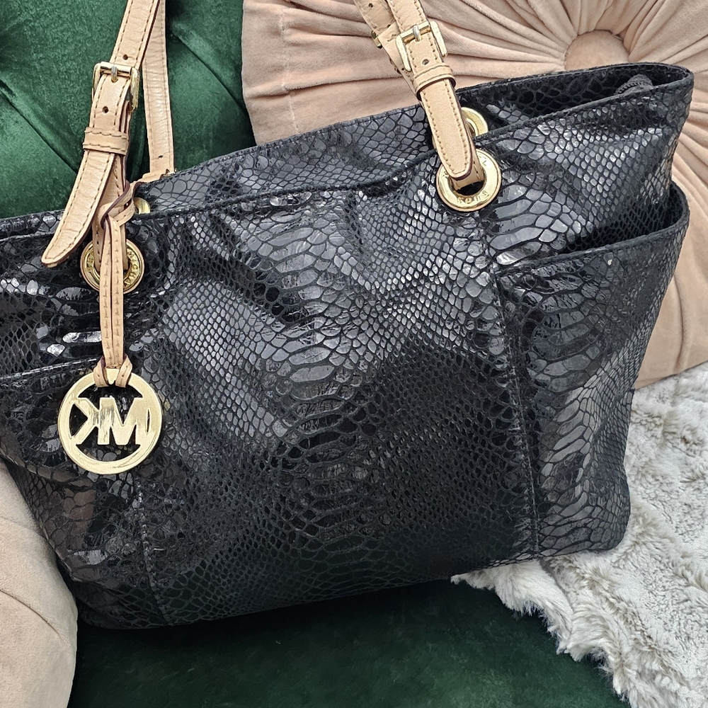 Michael Kors Snakeskin Tote